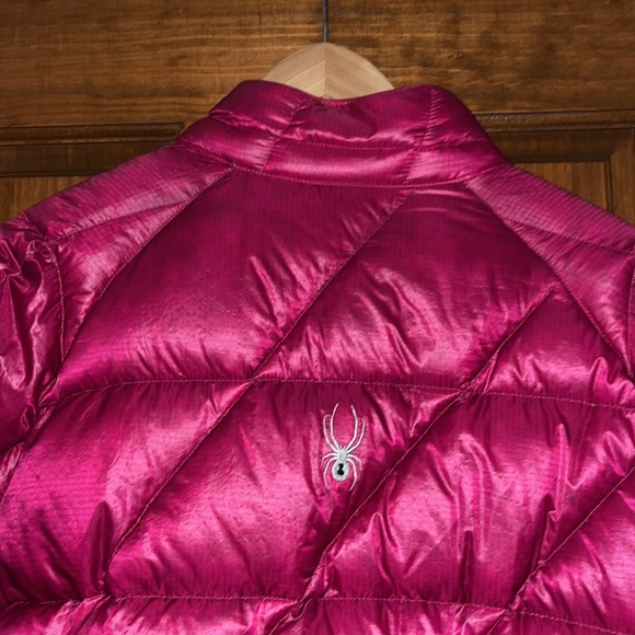 SPYDER Ladies Pink/Red Lightweight Winter Jacket (Small - 10) - Picture 4 of 5